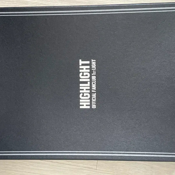 [BUNJANG] Highlight Official Fanclub 1st Generation Goods Box / 하이라이트 공식팬클럽 1기 굿즈