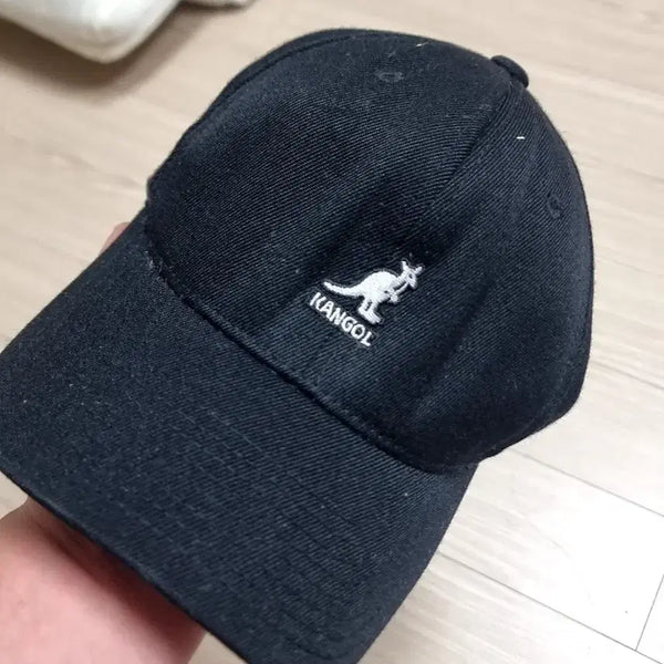 [BUNJANG] Kangol Black Wool Ball Cap / 캉골 볼캡 블랙