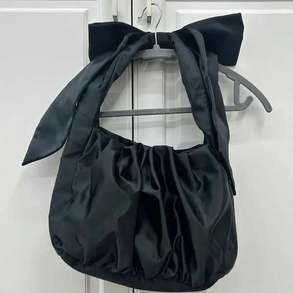 [BUNJANG] And Other Stories Satin Ribbon Bow Bag L / 앤아더스토리즈 새틴 리본 보우백 L