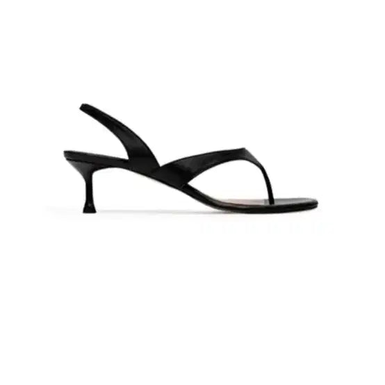 [BUNJANG] Six & Half GAIA Mule Black Size 36 / (새상품) 식스앤어하프 GAIA 뮬 블랙 36