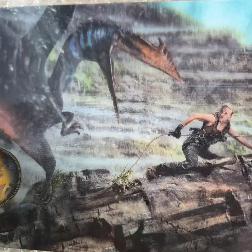 [BUNJANG] Jurassic Park Lenticular Art Card / 쥬라기공원 특전 렌티큘러 아트카드