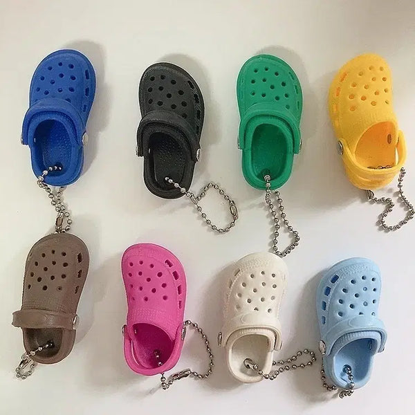 [BUNJANG] Crocs-Shaped Charm Keychain / 크록스 모양 키링