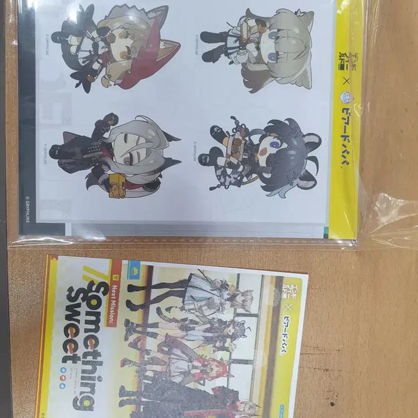 [BUNJANG] Arknights Endfield x Beard Papa Postcard & Sticker Set / 명일방주 엔드필드 비어드파파 엽서 스티커 팝니다. 명방 엔필 콜라보