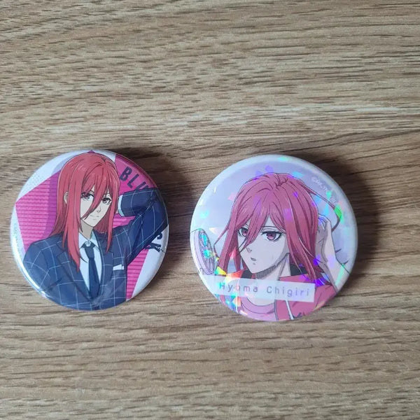 [BUNJANG] Blue Lock Chigiri Hyoma Badge Set / 블루록 치기리 효마 뱃지