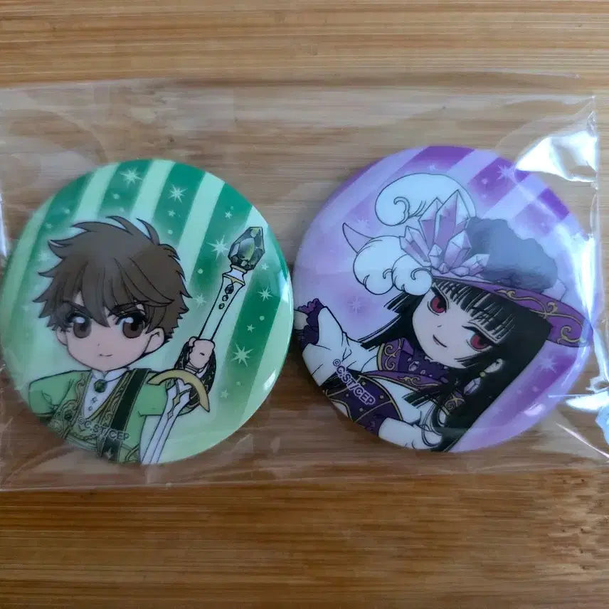 [BUNJANG] CLAMP Festival Xiaolang & Yuko Can Badge (Event Exclusive) / 클램프전(후기) 구매 특전 샤오랑&유코 캔배지