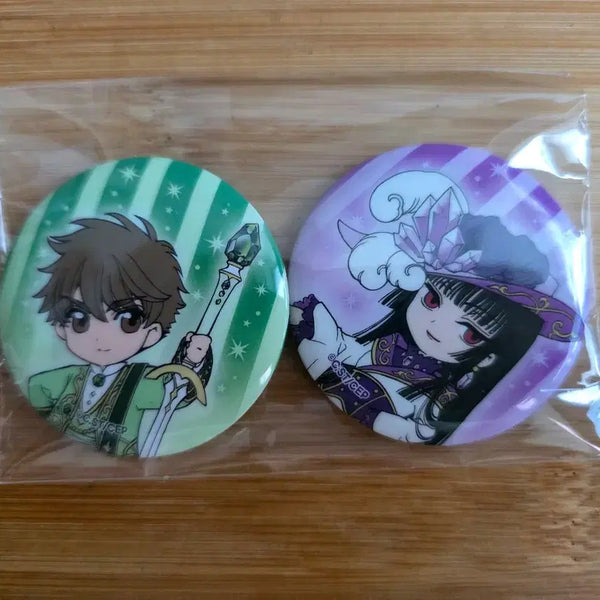 [BUNJANG] CLAMP Festival Xiaolang & Yuko Can Badge (Event Exclusive) / 클램프전(후기) 구매 특전 샤오랑&유코 캔배지