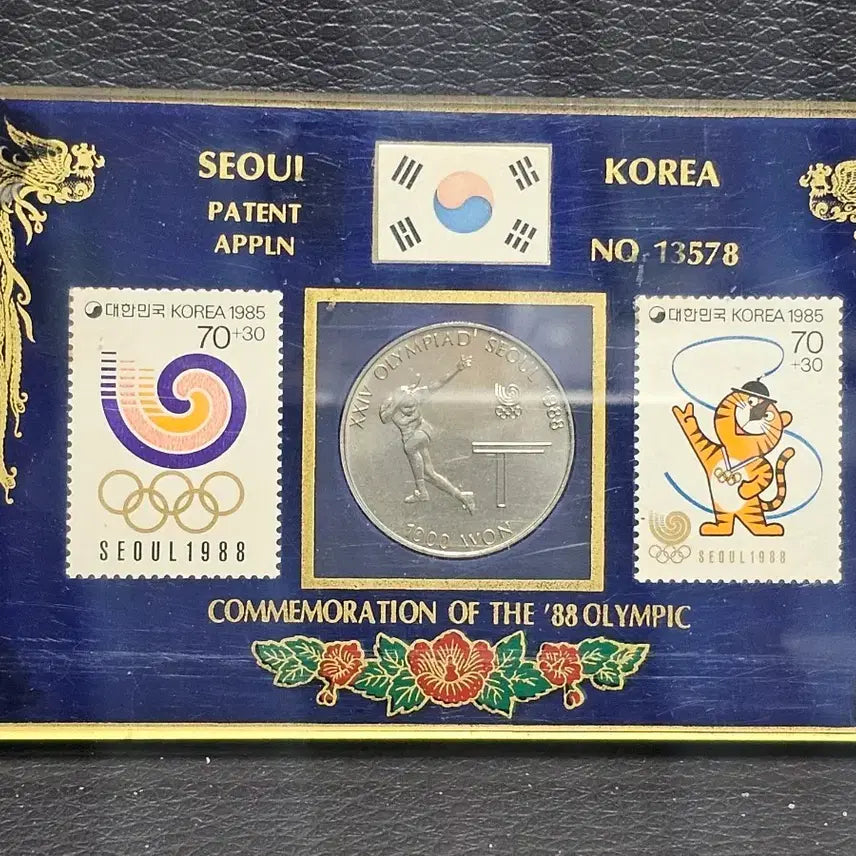 [BUNJANG] 1988 Seoul Olympics Commemorative Stamp and Medal Set / 88 서울 올림픽 기념 우표 메달 세트