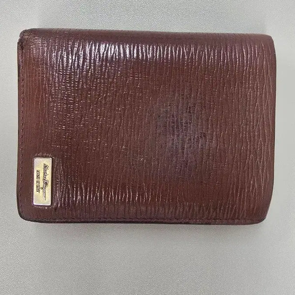 [BUNJANG] Salvatore Ferragamo Men's Leather Wallet / 페라가모 남자 가죽지갑