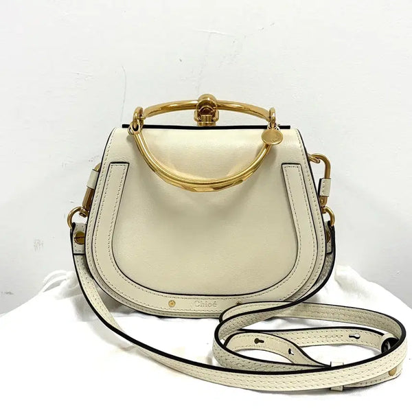 [BUNJANG] Chloe Nile Small Tote Bag Shoulder Bag / 끌로에 나일 스몰 토트백 숄더백 (CHC17US301)