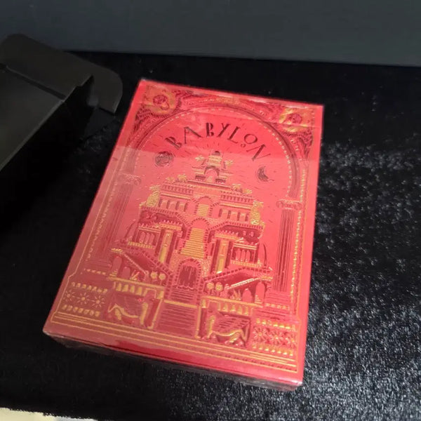 [BUNJANG] Babylon Ruby Red Playing Cards (Sealed) / 마술 플레잉 카드 바빌론 루비레드 미개봉