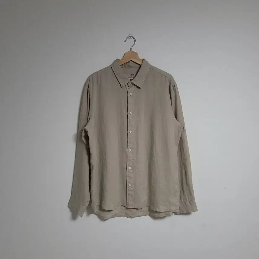 [BUNJANG] 8seconds Linen Shirt XXL / (XXL) 에잇세컨즈 빅사이즈 마 셔츠 남방