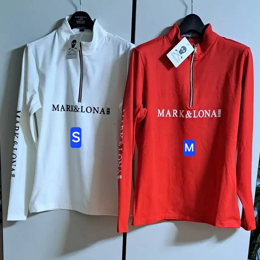 [BUNJANG] Mark & Lona Women's Half-Zip Golf Tee / (S.M)MARK&LONA 여성용  반집업 골프티