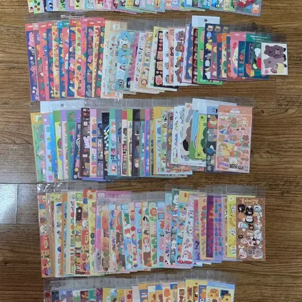 [BUNJANG] 200pcs Non-Repetitive Deco Stickers / 다꾸 스티커 200장 무중복