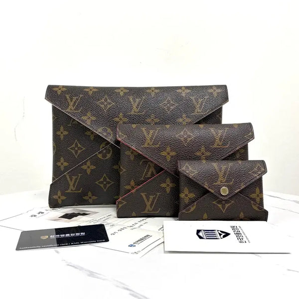 [BUNJANG] Louis Vuitton Monogram Kirigami Pochette Set Clutch / [감정완료] 루이비통 모노그램 키리가미 포쉐트 클러치
