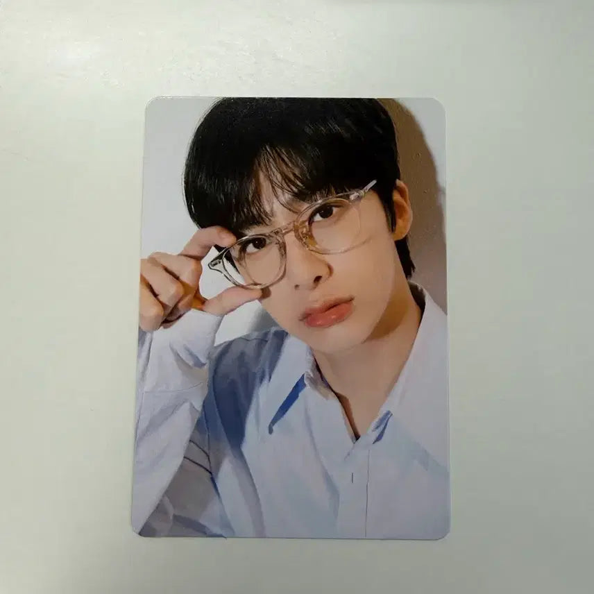 [BUNJANG] Monsta X Hyungwon Qten Glasses Photocard Japan Wellage / (에눌가능)몬스타엑스 형원 큐텐 안경 포카 일본 웰라쥬