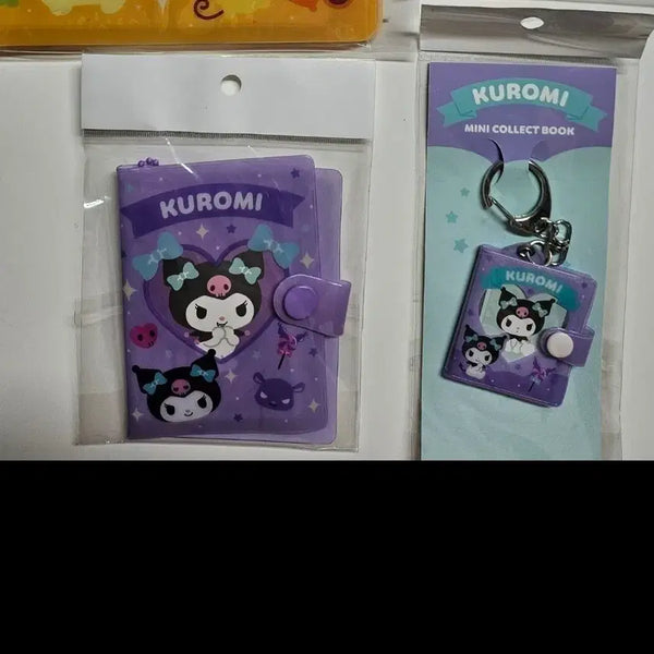 [BUNJANG] Sanrio Kuromi Photocard Album + Mini Photocard Keyring / 산리오 쿠로미 포카앨범 미니포카키링