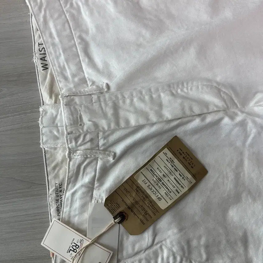 [BUNJANG] RRL Herringbone Officer White Pants 30x30 / RRL 해링본 오피서 화이트팬츠 30x30