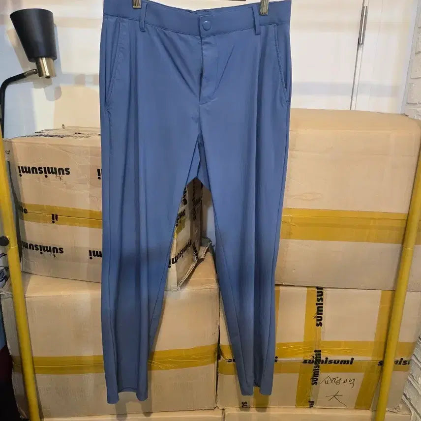 [BUNJANG] Xexymix Golf Wear Blue Slack Pants / 젝시믹스 골프웨어 블루 슬랙스 바지 85(32)