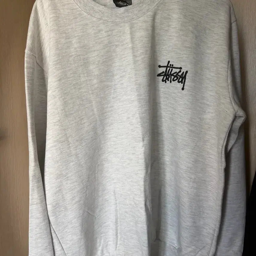 [BUNJANG] Stussy Sweatshirt Grey / 스투시 맨투맨 그레이