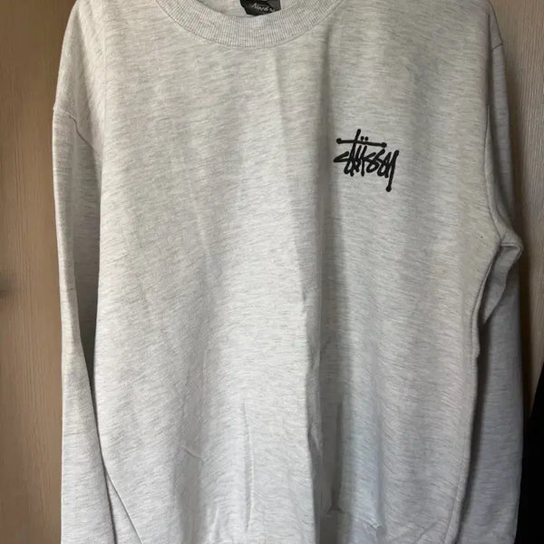 [BUNJANG] Stussy Sweatshirt Grey / 스투시 맨투맨 그레이