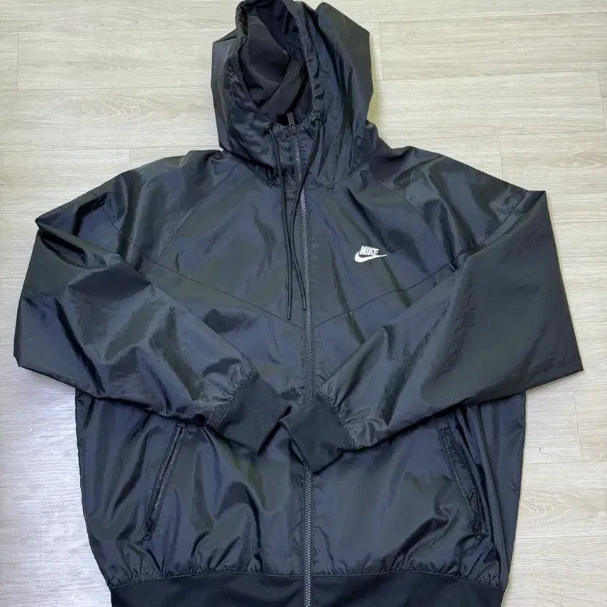 [BUNJANG] Nike Black Windbreaker Jacket XL / 나이키 바람막이 XL