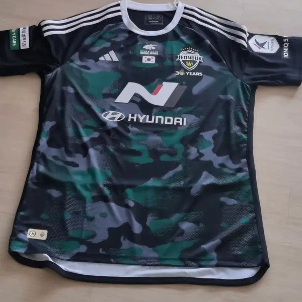 [BUNJANG] Jeonbuk Hyundai 24 Season Authentic Camo Uniform - Lee Seung-woo / 전북현대 24시즌 어센틱 카모 유니폼 이승우