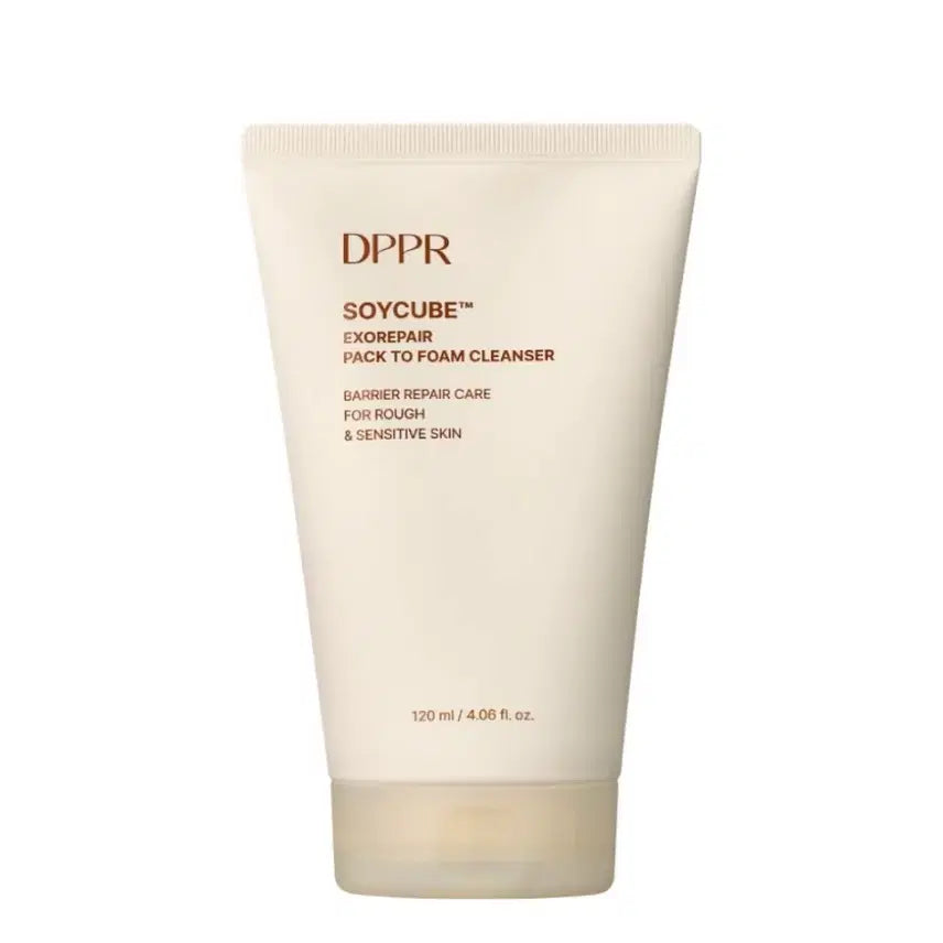 [BUNJANG] DPPR Soy Cube Pack to Foam Cleanser 120ml / (새상품) 디퍼 DPPR 소이큐브 팩 투 폼 클렌저 120ml