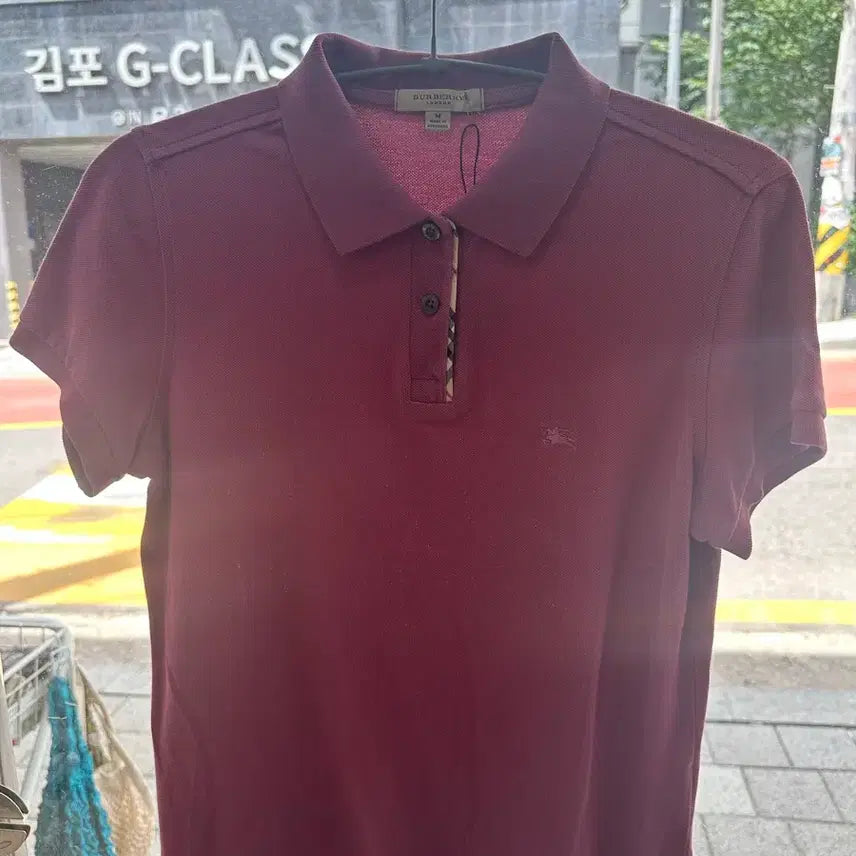 [BUNJANG] Burberry Polo Shirt - Size M / 버버리 카라티 M