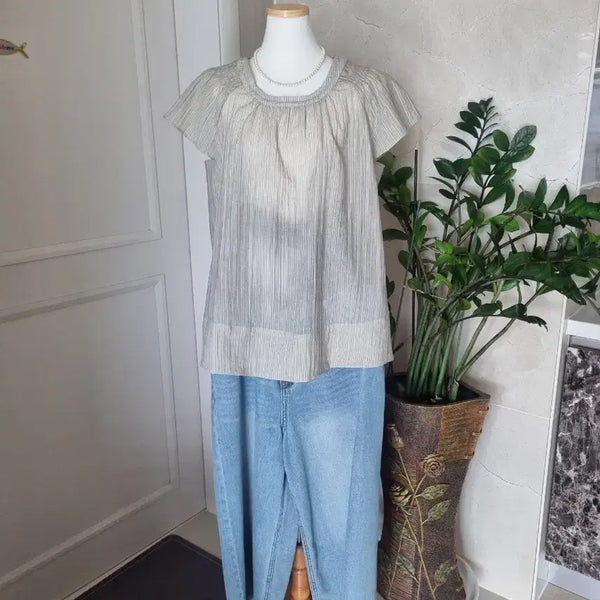 [BUNJANG] Comfortable Breathable Blouse / 시원한 옷