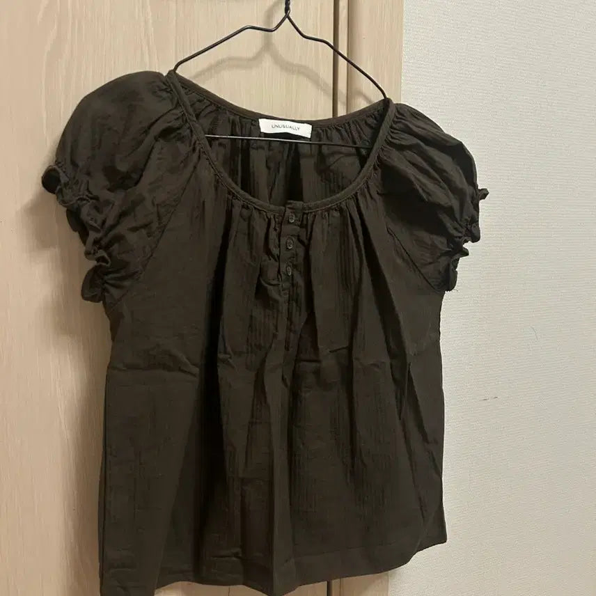 [BUNJANG] Brown Blouse / 블라우스 브라운