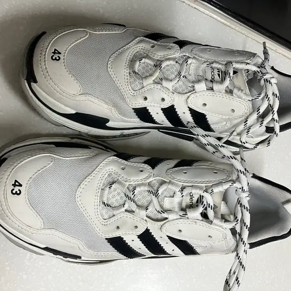 [BUNJANG] Balenciaga Adidas Triple S Sneakers Size 43 / 발렌시아가 아디다스 트리플s 43사이즈