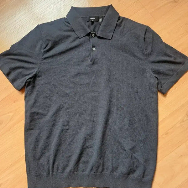 [BUNJANG] Theory Golis Polo Collar T-Shirt Basalt M / 띠어리 고리스 폴로 카라티 basalt M