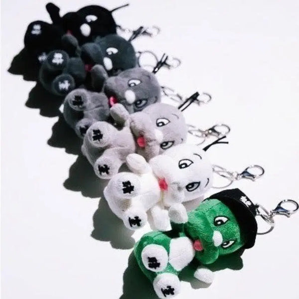 [BUNJANG] Darkroom Studio Dooly Charm Doll Charcoal / 다크룸 스튜디오 둘리 키링 인형 차콜