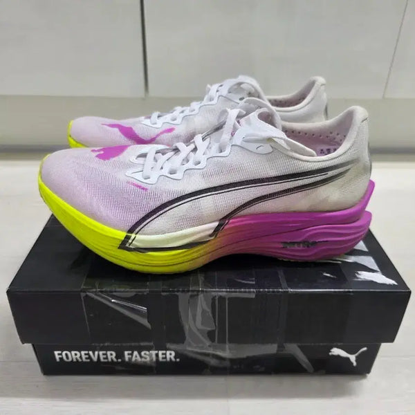 [BUNJANG] Puma Dinal 3 Carbon Running Shoes Size 255 / 푸마 카본러닝화 디나엘3 255사이즈