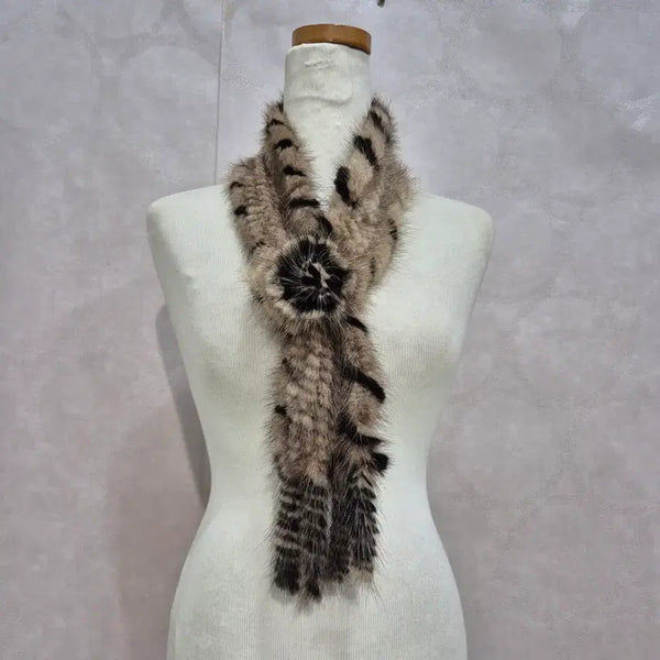 [BUNJANG] Natural Mink Fur Scarf / 천연 밍크 목도리