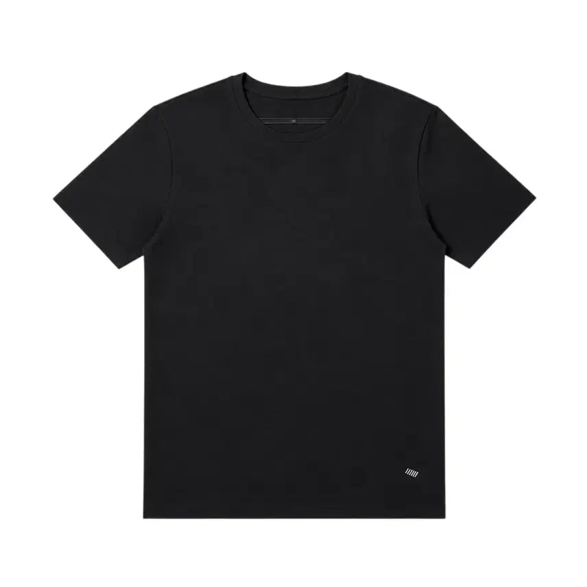 [BUNJANG] STL Basic Short-Sleeve T-Shirt / 공용F/ STL 스판 무지 반팔티셔츠BK 6-5