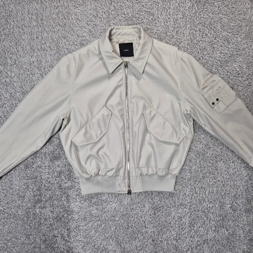 [BUNJANG] Il Corsaro Men's Semi-Oversized Flight Jacket (100) / 일꼬르소 남성 세미오버핏 플라이트 자켓 100