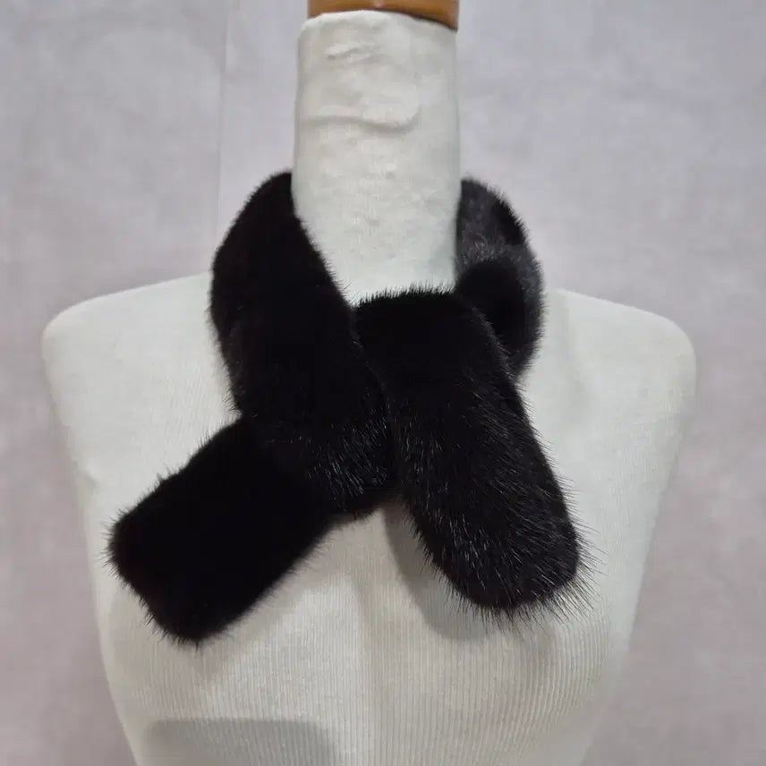 [BUNJANG] Natural Mink Fur Scarf / 천연 밍크 목도리