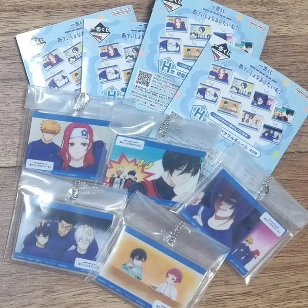 [BUNJANG] Blue Lock H Prize Acrylic Keyring Set (Sealed) / (미개봉) 블루록 H상 아크릴 키링 5종일괼양도