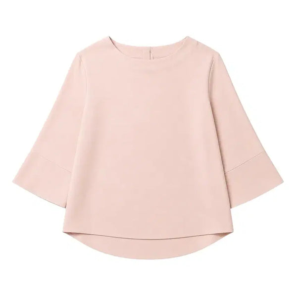 [BUNJANG] MOHAN Round Neck Blouse / 여성66/ 한섬 모한 라운드넥 블라우스BG 6-8