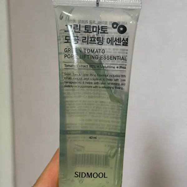 [BUNJANG] Sidmool Green Tomato Pore Lifting Essential 40ml / (새상품) 시드물 그린 토마토 모공 리프팅 에센셜 40ml