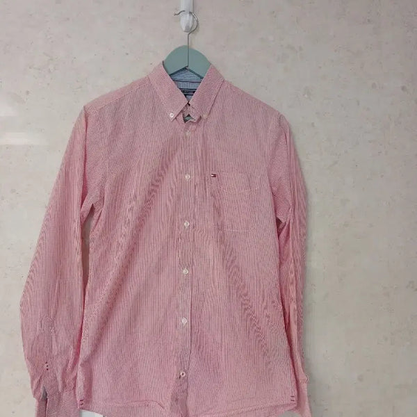 [BUNJANG] Tommy Hilfiger Men's Striped Shirt / 타미힐피거 스트라이프 셔츠 남성