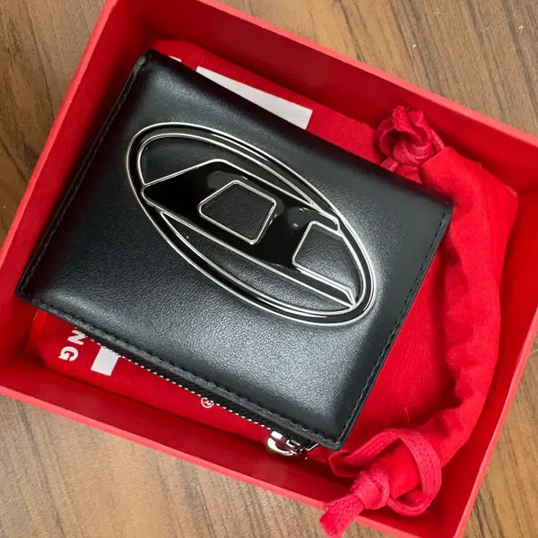 [BUNJANG] Diesel Bi-Fold Wallet Black / 디젤 반지갑 블랙