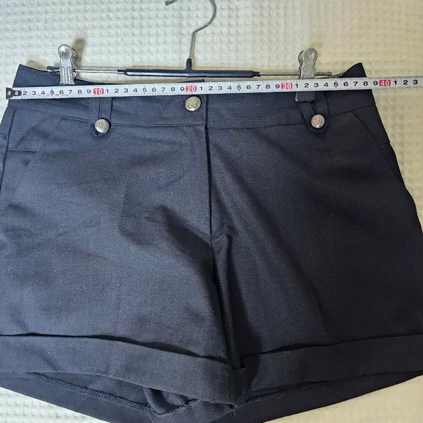 [BUNJANG] Black Shorts Pants (M) / 블랙 반바지 팬츠 M