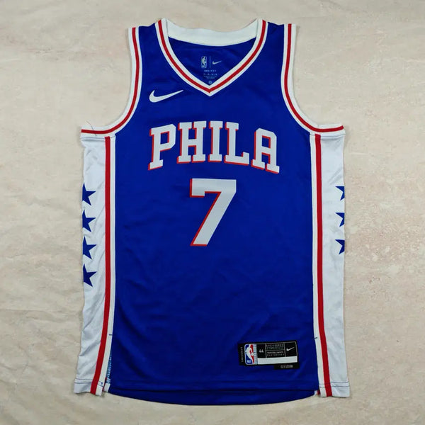 [BUNJANG] Philadelphia 76ers James Harden #7 Basketball Jersey / NBA 농구복 열압 필라델피아 세븐티식서스 7호 브라운 노멀블루