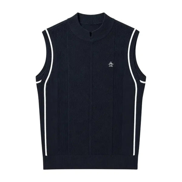 [BUNJANG] Munsingwear Women's Half-Neck Golf Vest Size S / 여성S/ 먼싱웨어 반폴라 골프조끼 6-12