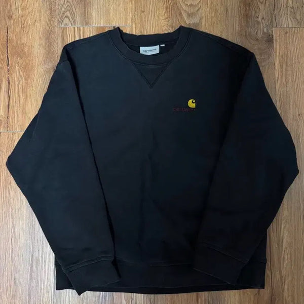 [BUNJANG] Carhartt WIP American Sweatshirt Black Medium / 칼하트 WIP 아메리칸 맨투맨 [M]