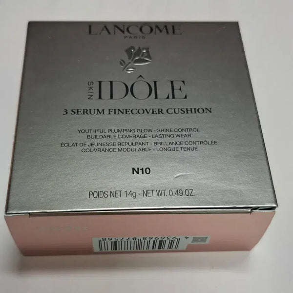 [BUNJANG] Lancôme Idôle Ultra Wear Care & Glow Cushion SPF50+ PA++++ N10 / 랑콤 이들 3세럼 파인커버 쿠션 N10