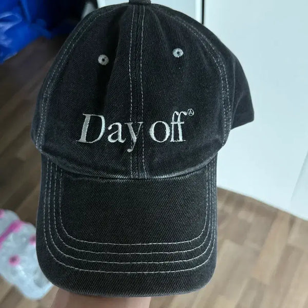 [BUNJANG] AECA Black Denim Ball Cap / AECA Day Off 흑청모자