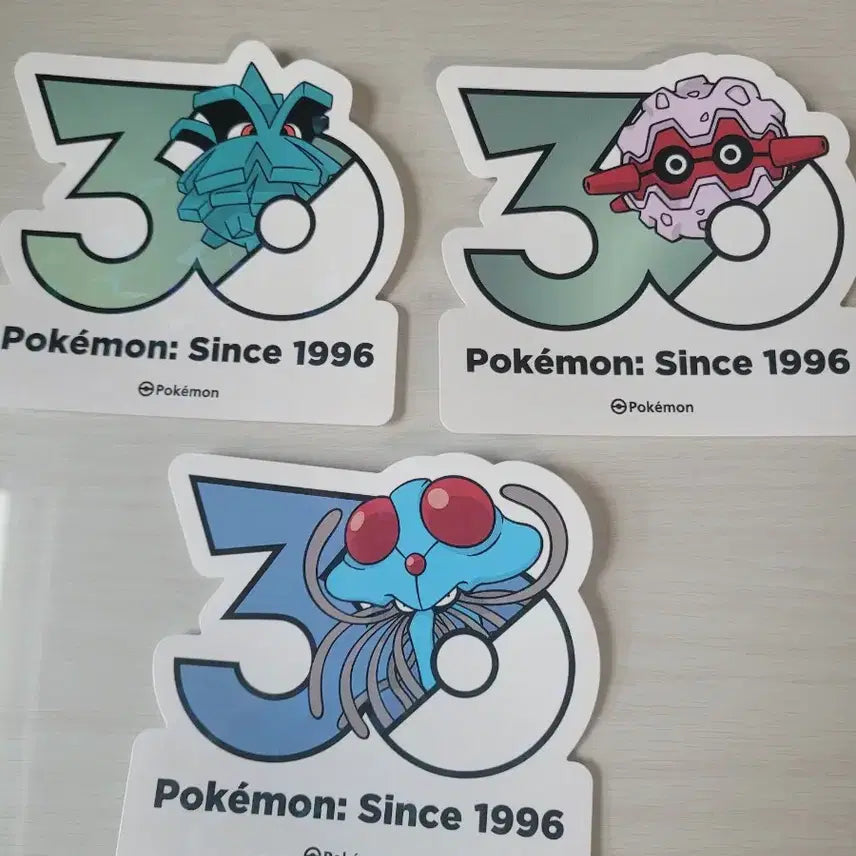 [BUNJANG] Pokemon Picon Scon Dokkari 30th Anniversary Sticker Bundle Set / 교환판매) 포켓몬스터 피콘 스콘 독파리 30주년 기념 스티커 일괄